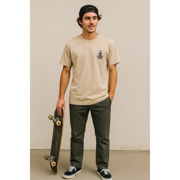 Volcom Gray Dress Pants Men's 30x30 Straight Leg Modern Fit Casual Work - Picture 1 of 11